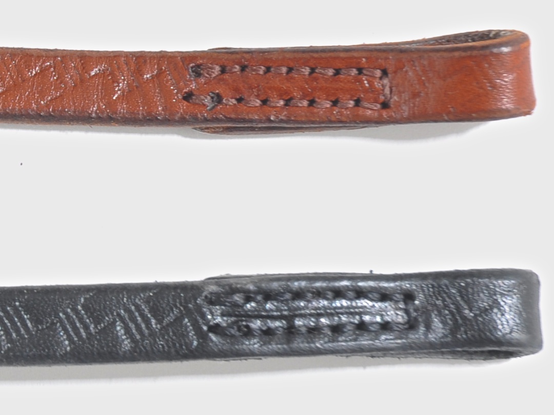 huber leather banjo straps