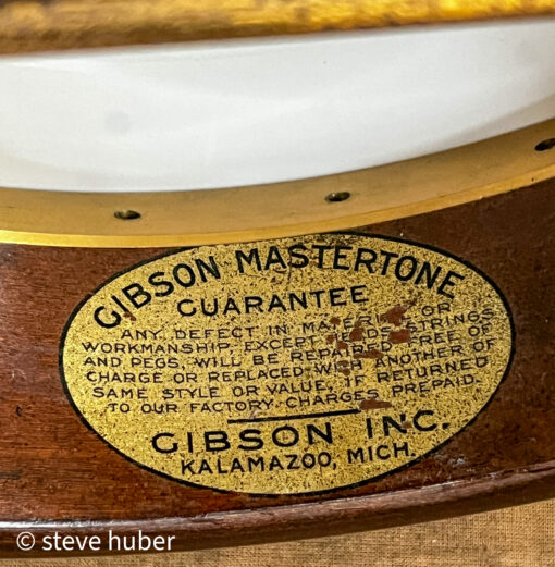 1930 Gibson RB-Granada, Original 5-string Flathead,  9556-5  The Porter Church - Image 5