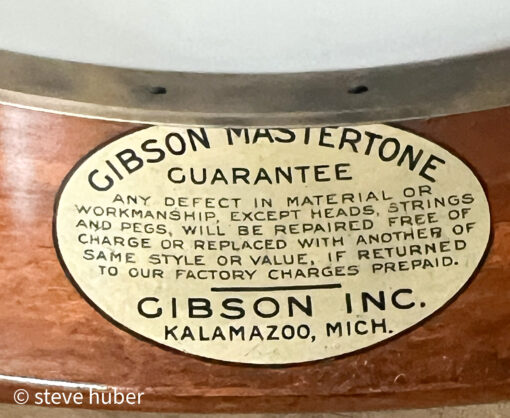 1930 Gibson TB-3 Conversion w/ Original Prewar Flathead Ring.  FON 9903-21 - Image 8